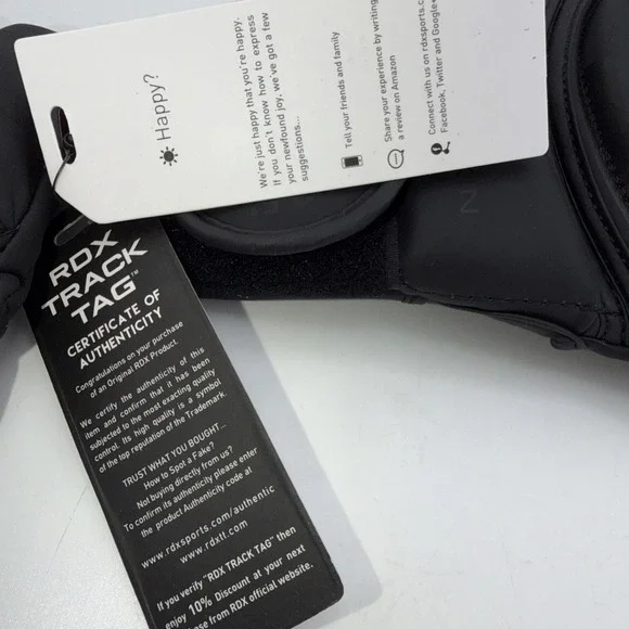 RDX MMA Gloves Premium Real Maya Hide Leather, Mixed Martial Arts Sparring - Picture 3 of 7